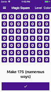Magic Square(魔方陣 幻方 Ma Phương Cuadrado mágico 마방진) 스크린샷 7