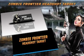 Zombie Frontier HeadShot Target 포스터