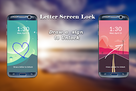 Letters Lock Screen اسکرین شاٹ 5