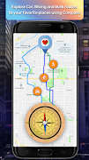 برنامه‌نما Compass Maps and Directions with Live Google Maps عکس از صفحه