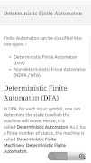 Automata Theory Tutorials capture d'écran 1