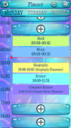 برنامه‌نما Create Own School Planner عکس از صفحه