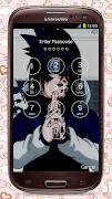 Uchiha Sasuke Lockscreen Wallpaper captura de pantalla 2