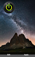 Flashlight Live Wallpaper captura de pantalla 1