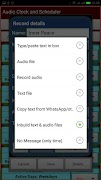 برنامه‌نما Audio Clock & Scheduler عکس از صفحه