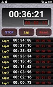 Stopwatch : Digital ภาพหน้าจอ 5