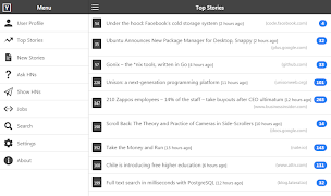 Hacker News Reader تصوير الشاشة 6