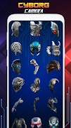 Cyborg Editor Câmera Foto - Máscara Facial Cyborg imagem de tela 4