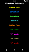 Flow Free Solutions Ekran Görüntüsü 1