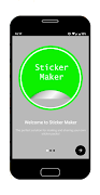 Sticker maker poster