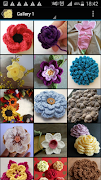 Crochet Flower Patterns plakat