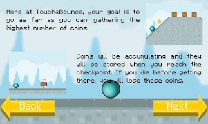 Touch & Bounce ảnh chụp màn hình 1