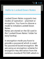 Locked Down Notes poster