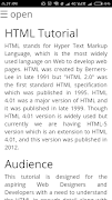 HTML Tutorial offline poster