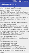 Tally 9 Shortcuts syot layar 2