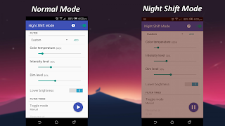 Night Shift - Eye Filter ảnh chụp màn hình 4