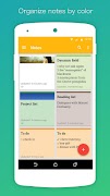 Bloc de notas: una nota fácil y colorida captura de pantalla 5