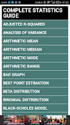 Statistics โปสเตอร์
