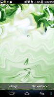 Leaves And Water Drops LW syot layar 1