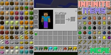 Infinite Items Addon for MCPE screenshot 1