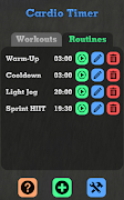 Workout Interval Timer स्क्रीनशॉट 1