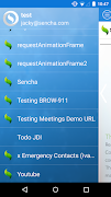 Sencha Web Application Client ภาพหน้าจอ 2