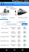 BD Train Tracker ảnh chụp màn hình 2