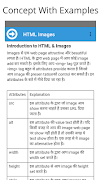 HTML in Hindi - Learn HTML Programming Offline App 截图 3