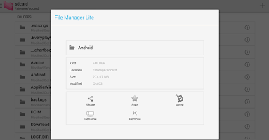 File Manager Lite Ekran Görüntüsü 1