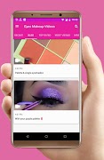 پوستر Eyes Makeup Step By Step Tutorial