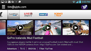 برنامه‌نما YipTV - LIVE Global TV- FREE! عکس از صفحه