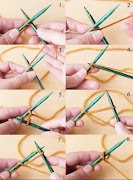 knitting step by step 포스터