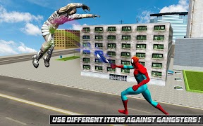 Spider Hero in Action: Street Fighting City Battle syot layar 5