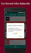 Sub4Sub Pro For Youtube captura de pantalla 6