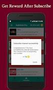 Sub4Sub Pro For Youtube اسکرین شاٹ 6