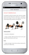 Chest Workout ภาพหน้าจอ 1