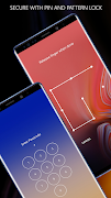 برنامه‌نما Note 9 LockScreen S9 - Galaxy Note 9 Lock Screen عکس از صفحه