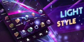 Light Style GO Launcher Theme Plakat