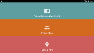 Tutorial Microsoft Word 2013 اسکرین شاٹ 5