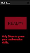 Math Game poster