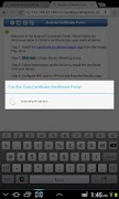 Certificate Enrollment for CMS スクリーンショット 1