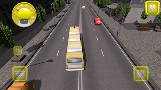 Bus Racing 3D скриншот 1