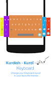 Kurdish Keyboard تصوير الشاشة 3