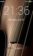 Violin Lock Screen Affiche