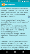 HR Interview syot layar 2