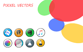 Pixel icon pack penulis hantaran