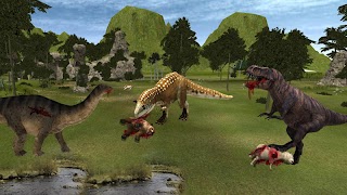 4 Schermata Dinosaur Simulator War Unleashed