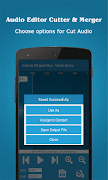 Audio Editor Cutter & Merger скриншот 3