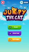 Jumpy The Cat captura de pantalla 1