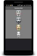 Anonymous Mask Photo Maker Cam скриншот 2